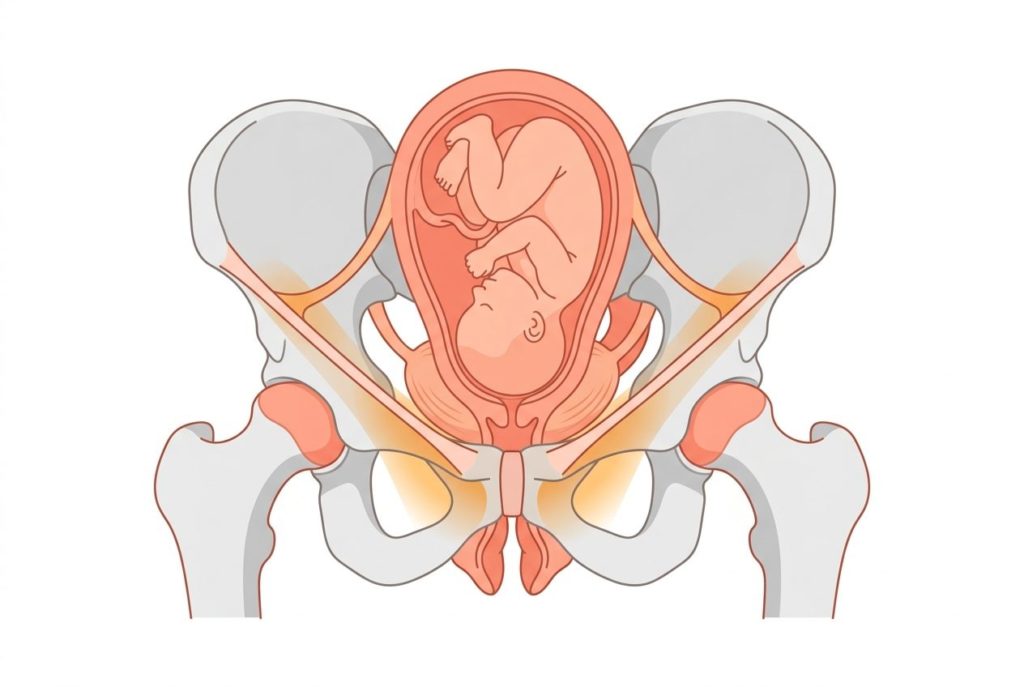 douleurs ligamentaires grossesse Genève symphyse pubienne bassin étiopathie