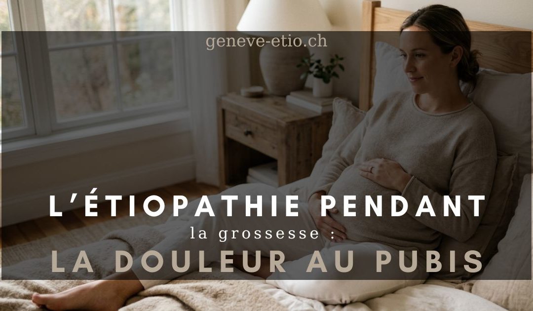 Douleurs du pubis pendant la grossesse : comprendre et agir