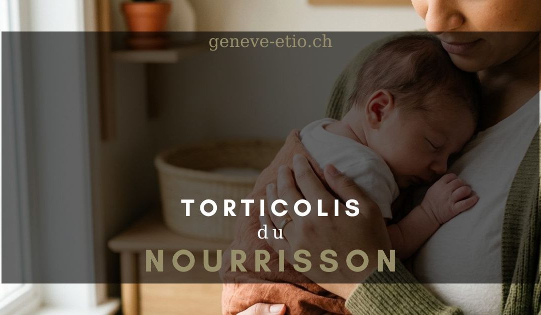 Torticolis du nourrisson : pourquoi bébé penche la tête d&rsquo;un côté ?