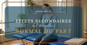 Patient détendu après une séance d'étiopathie à Genève